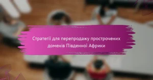 Стратегії для перепродажу прострочених доменів Південної Африки